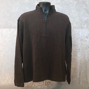 ORVIS 1/4 ZIP PULLOVER SWEATER TOP